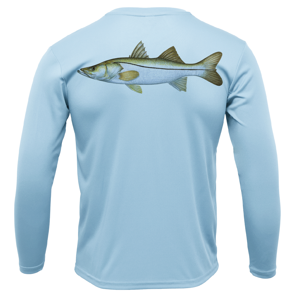 Siesta Key, FL Snook Men's Long Sleeve UPF 50+ Dry-Fit Shirt