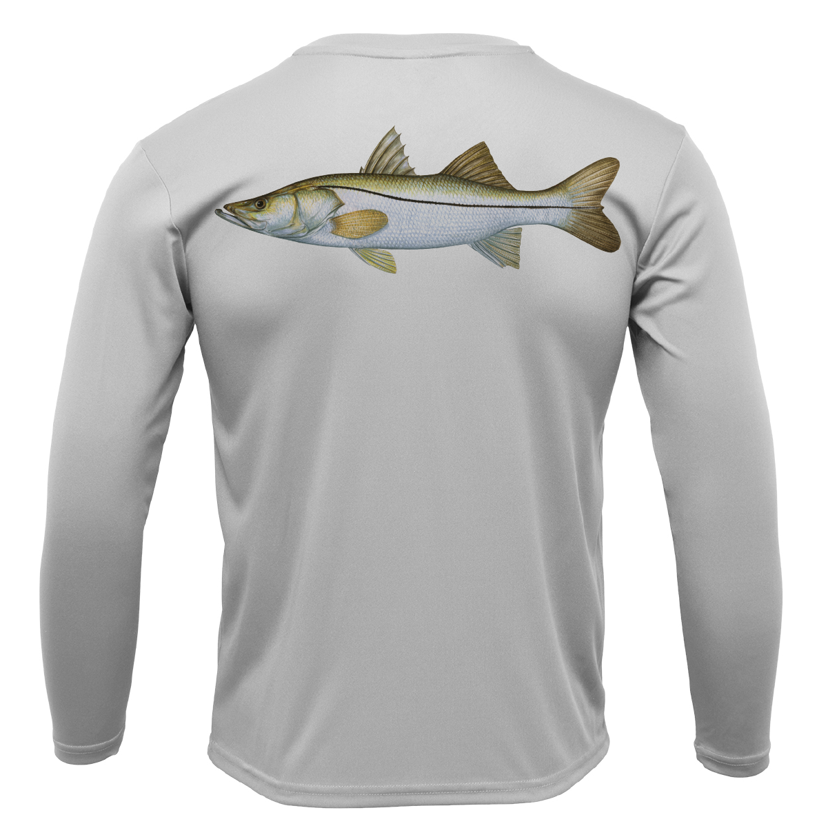 Siesta Key, FL Snook Men's Long Sleeve UPF 50+ Dry-Fit Shirt