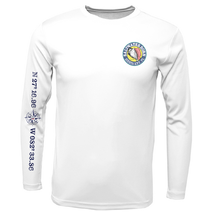 Siesta Key, FL Snook Men's Long Sleeve UPF 50+ Dry-Fit Shirt