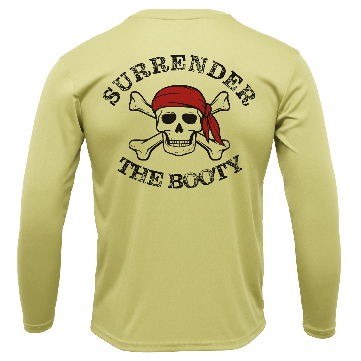 Florida Freshwater Born "Surrender The Booty" Girl's Long Sleeve UPF 50+ Dry-Fit Shirt