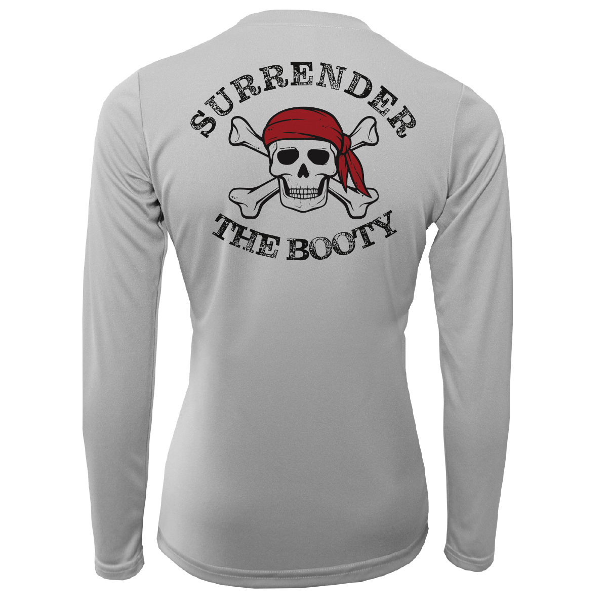 Siesta Key "Surrender The Booty" Women's Long Sleeve UPF 50+ Dry-Fit Shirt