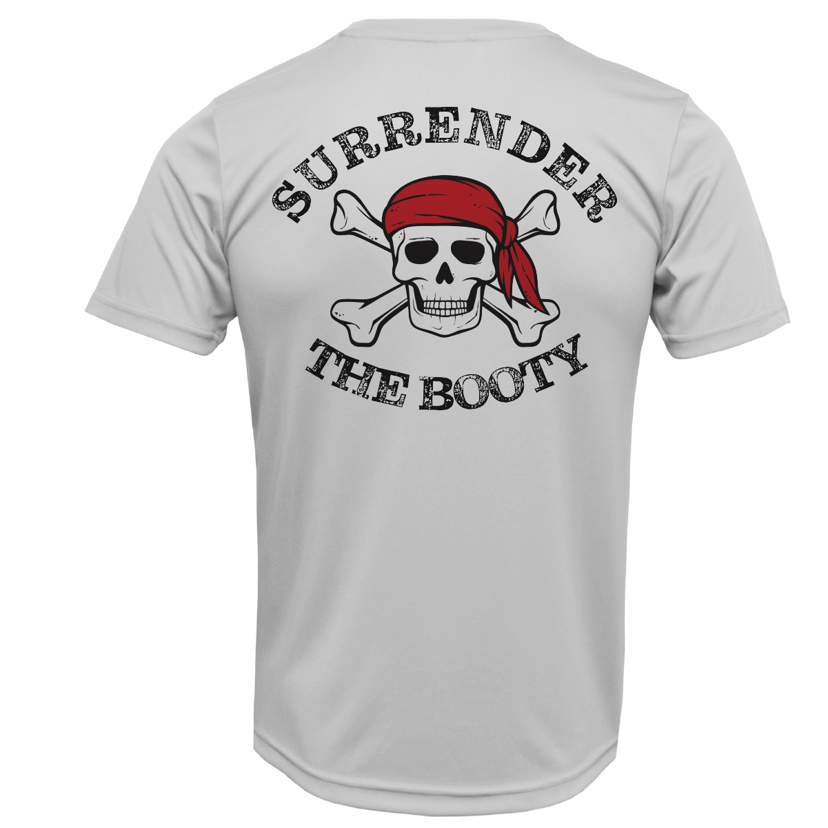 DFW, TX Freshwater Born "Surrender The Booty" Men's Short Sleeve UPF 50+ Dry-Fit Shirt