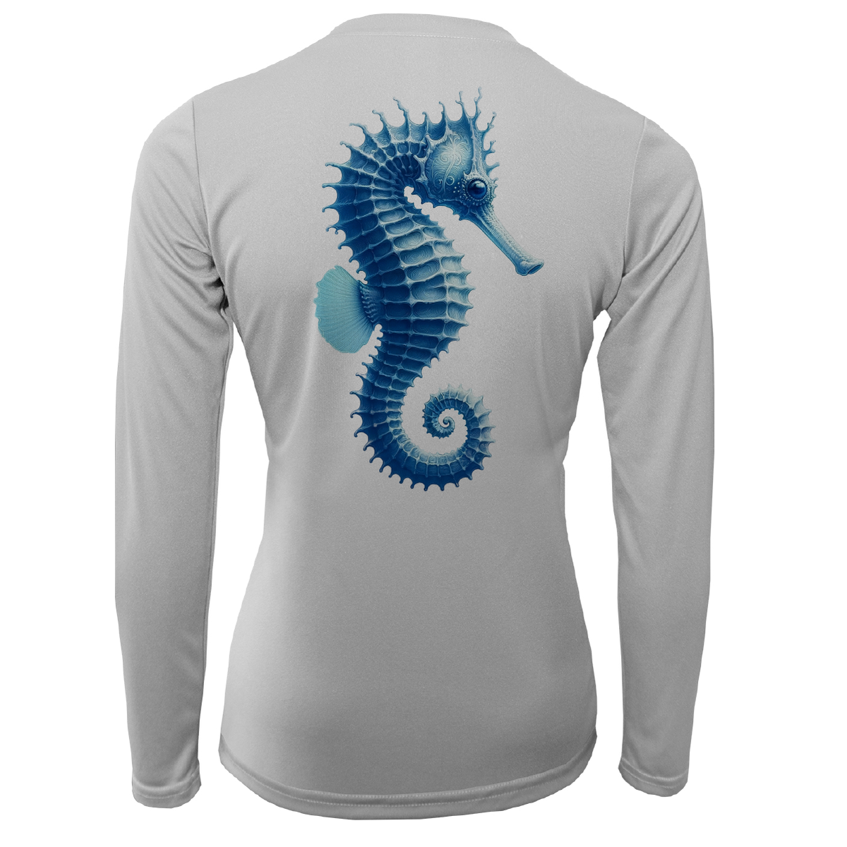 Key West, FL Seahorse Women's Long Sleeve UPF 50+ Dry-Fit Shirt