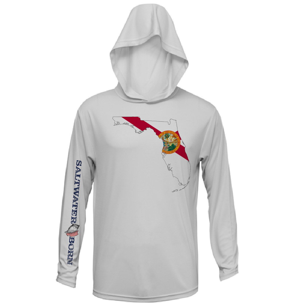State of Florida Men's Long Sleeve UPF 50+ Dry-Fit Hoodie