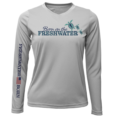 Florida "Born on the Freshwater" Women's Long Sleeve UPF 50+ Dry-Fit Shirt