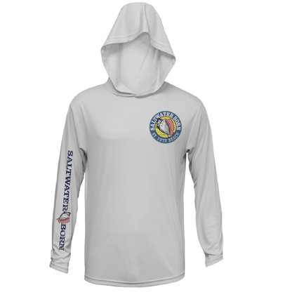 St. Pete Beach, FL Blue Marlin Long Sleeve UPF 50+ Dry-Fit Hoodie