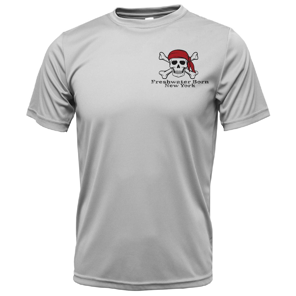 New York Freshwater Born "Surrender The Booty" Men's Short Sleeve UPF 50+ Dry-Fit Shirt