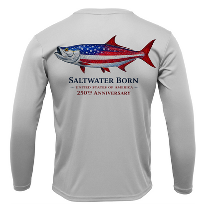 250th Action Tarpon Toddler's Long Sleeve UPF 50+ Dry-Fit Shirt