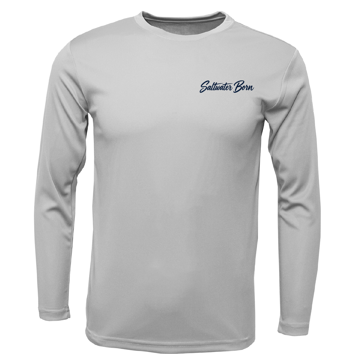Long Island, NY Saltwater Born Beach Truck Men's Long Sleeve UPF 50+ Dry-Fit Shirt