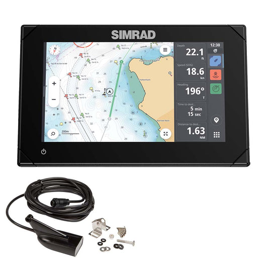 Simrad NSX 3007 7in Combo Chartplotter Fishfinder with HDI Transducer | SendIt Sailing