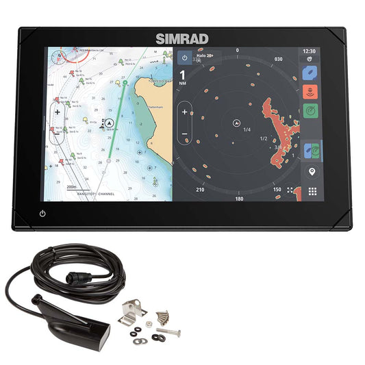 Simrad NSX 3009 9in Combo Chartplotter & Fishfinder with HDI Transducer | SendIt Sailing