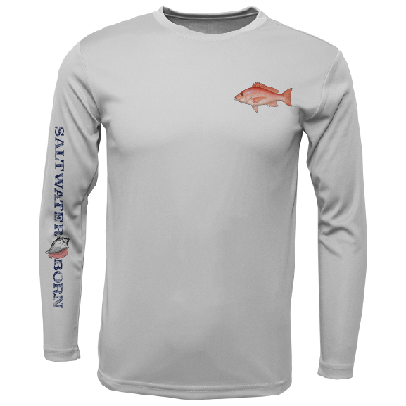 Clean Snapper Long Sleeve UPF 50+ Dry-Fit Shirt