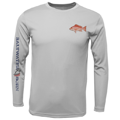 Clean Snapper Long Sleeve UPF 50+ Dry-Fit Shirt