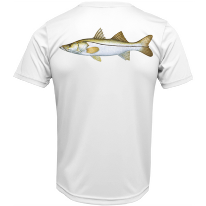 USA Snook Short Sleeve UPF 50+ Dry-Fit Shirt