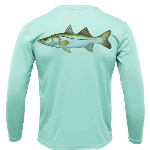 USA Snook Long Sleeve UPF 50+ Dry-Fit Shirt