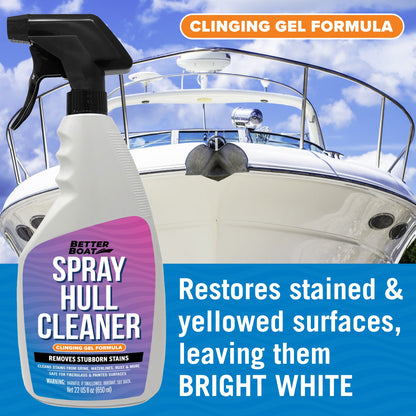 Spray Hull Cleaner Clinging Gel Formula