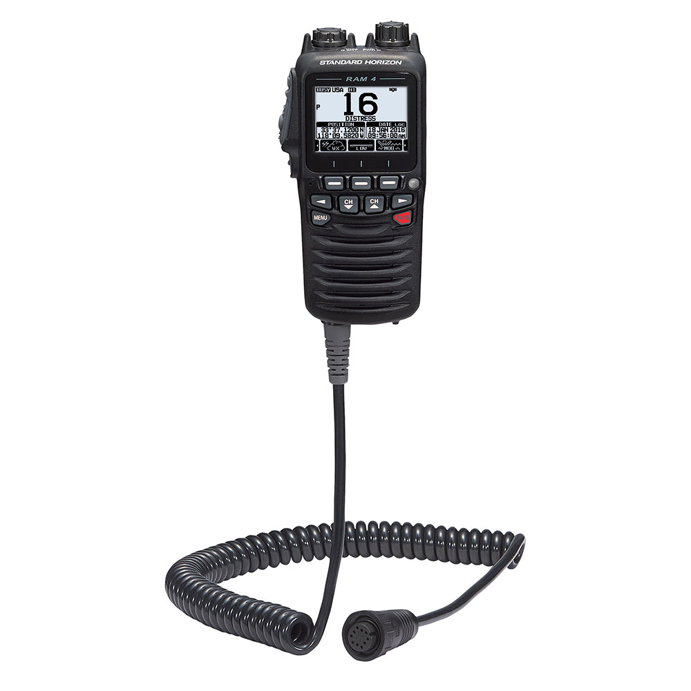 Standard Horizon Wired Remote Access Microphone RAM4 | SendIt Sailing