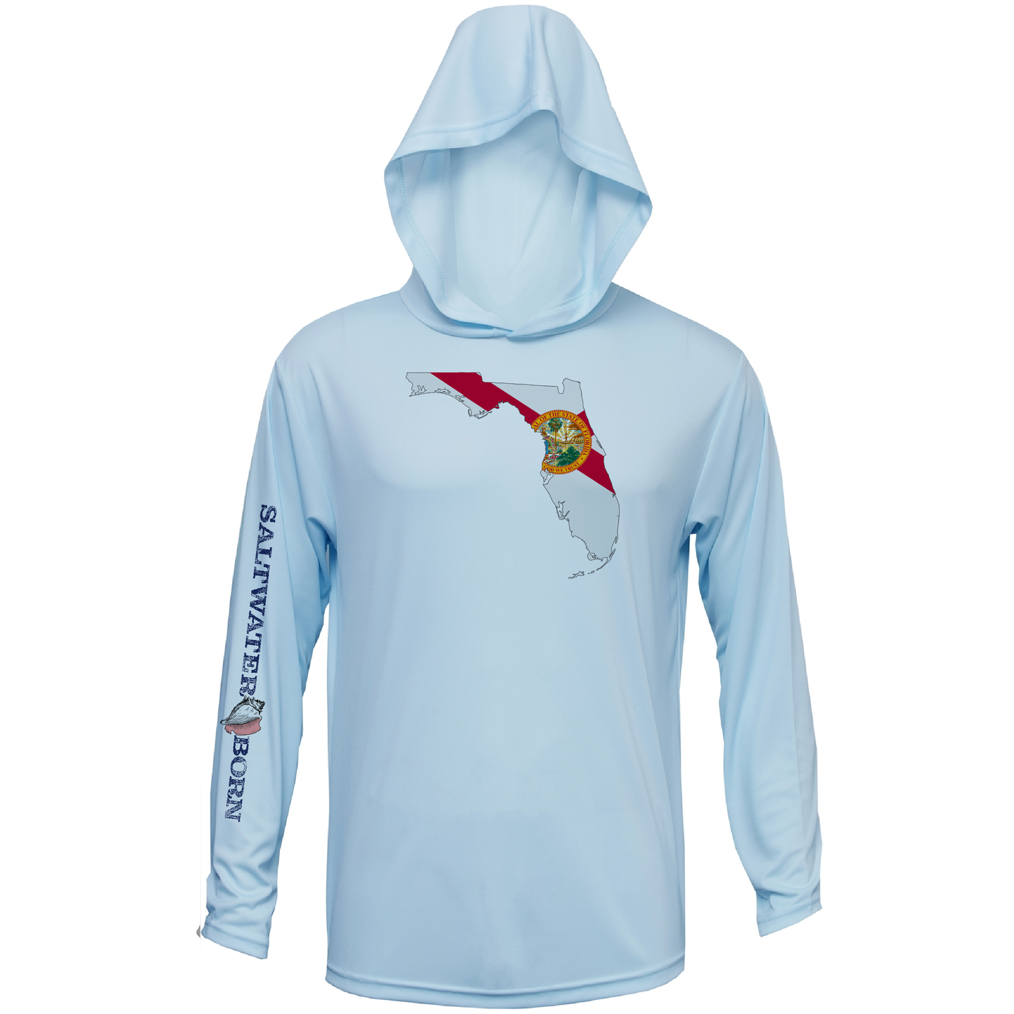 State of Florida Boys and Girls Long Sleeve UPF 50+ Dry-Fit Hoody