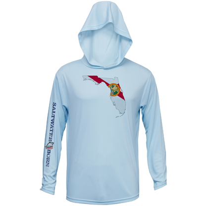 State of Florida Boys and Girls Long Sleeve UPF 50+ Dry-Fit Hoody