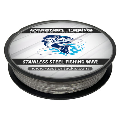 Reaction Tackle Stainless Steel Trolling Line 30LB