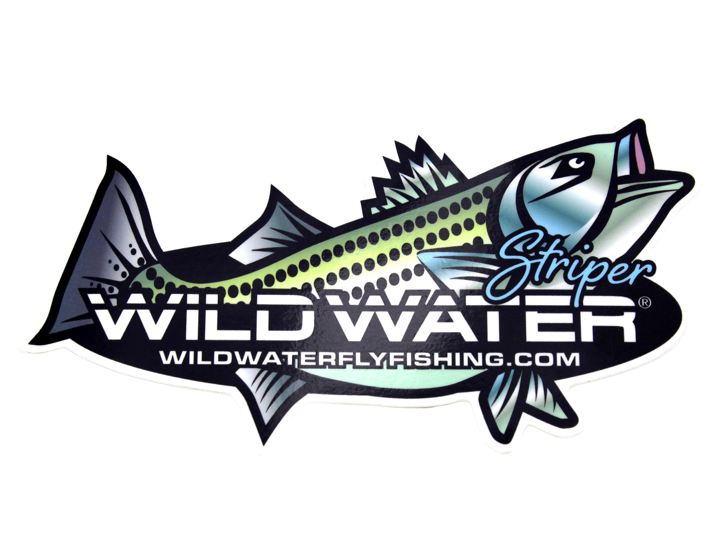 Wild Water Striper Sticker | SendIt Sailing