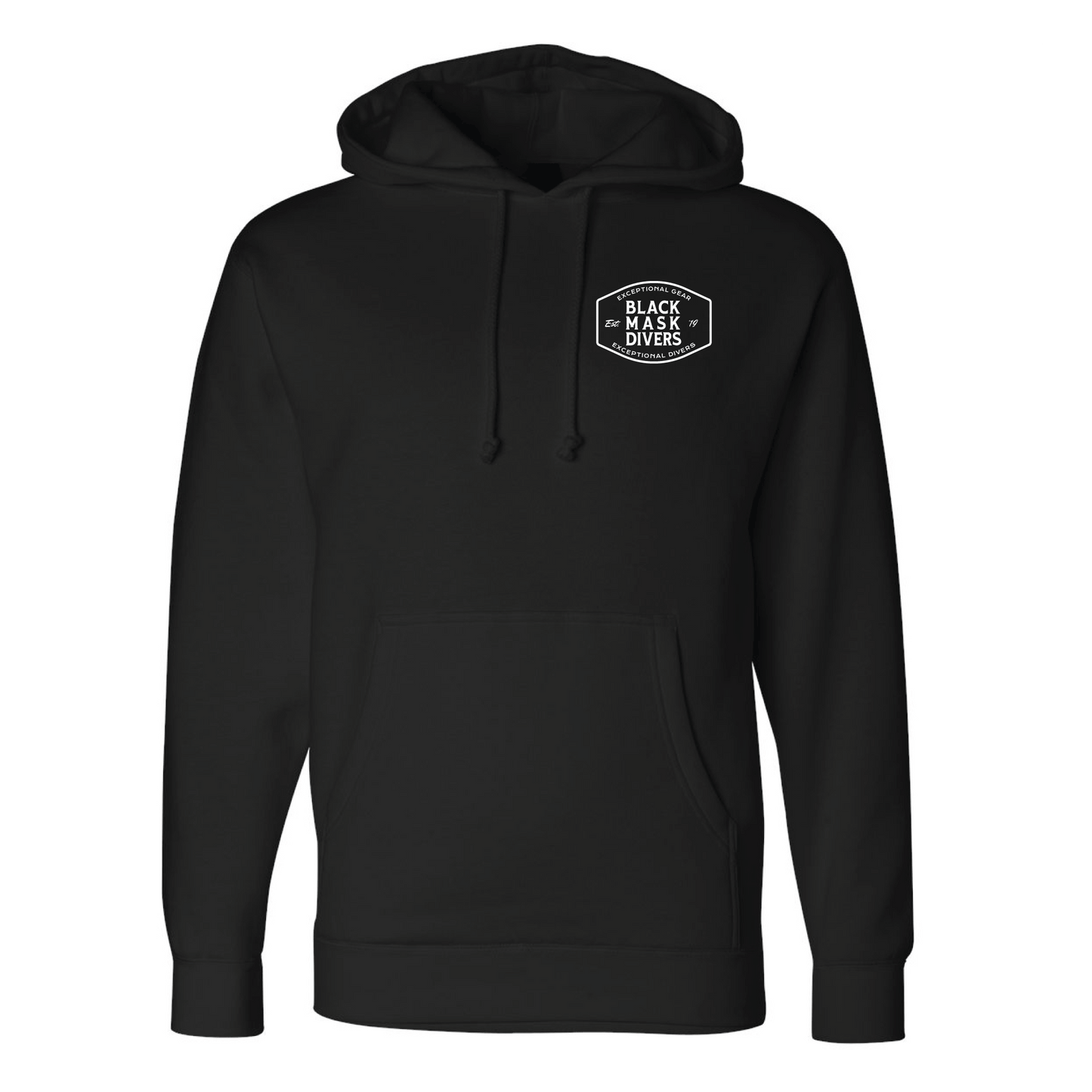 Black Mask Divers Surf Shop Hoodie