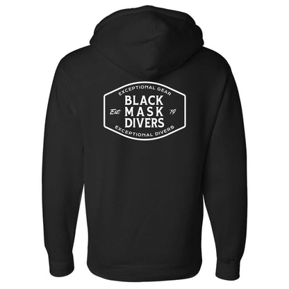 Black Mask Divers Surf Shop Hoodie