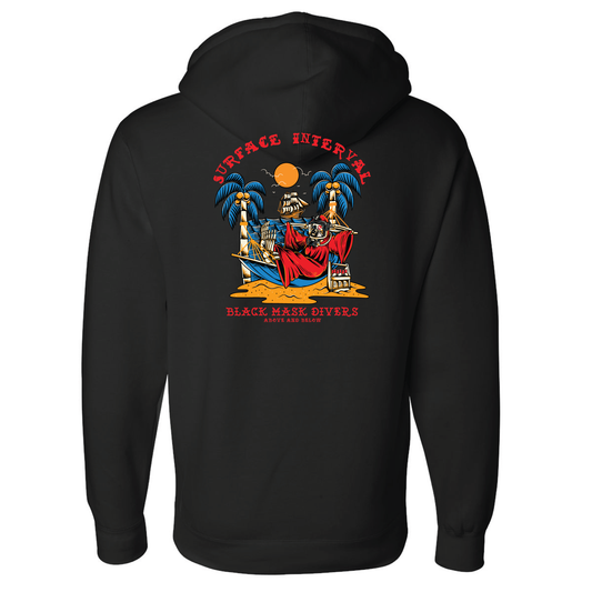 Black Mask Divers Surface Interval Hoodie