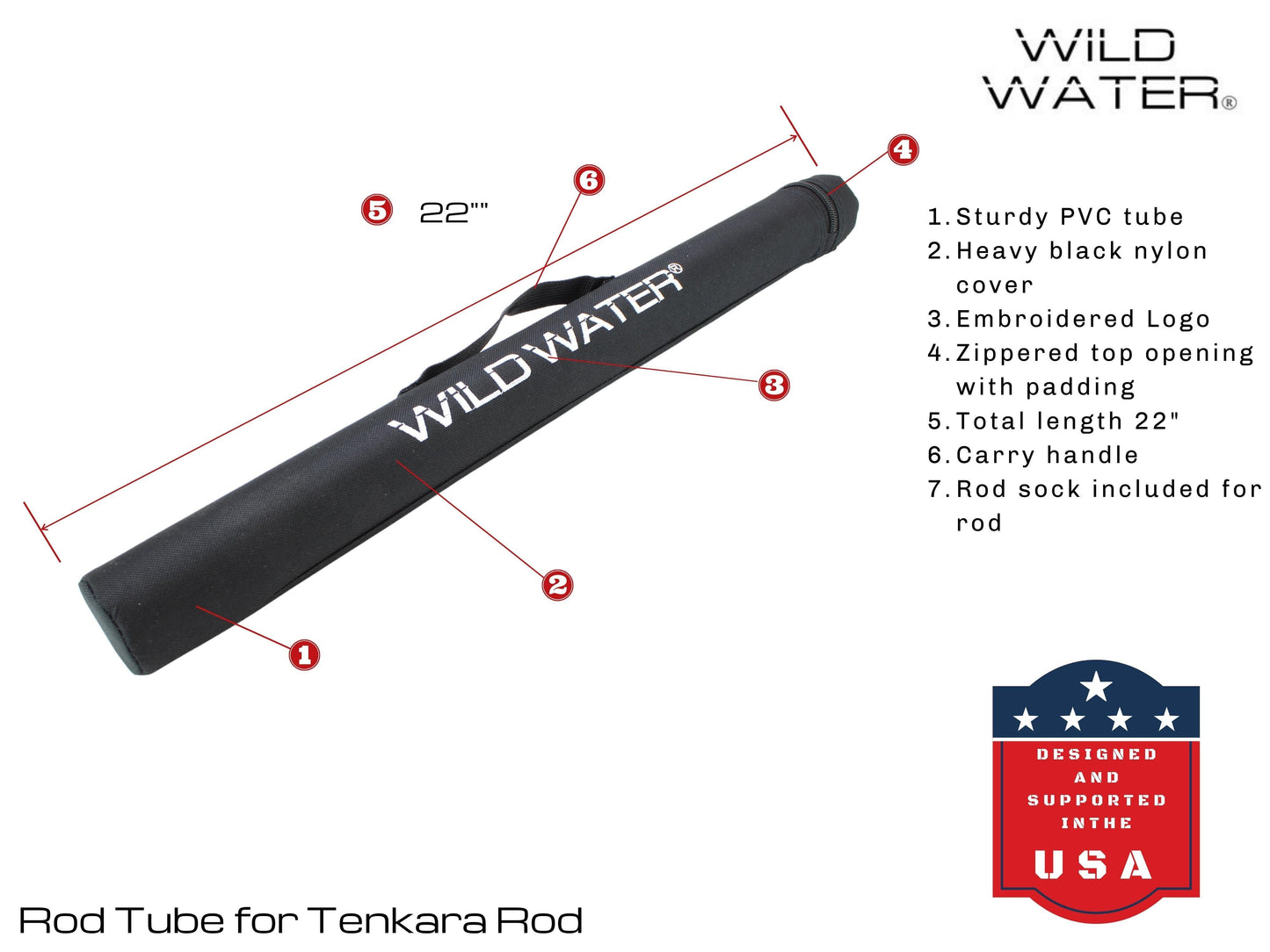 Wild Water Fly Fishing 6ft Tenkara Rod | SendIt Sailing