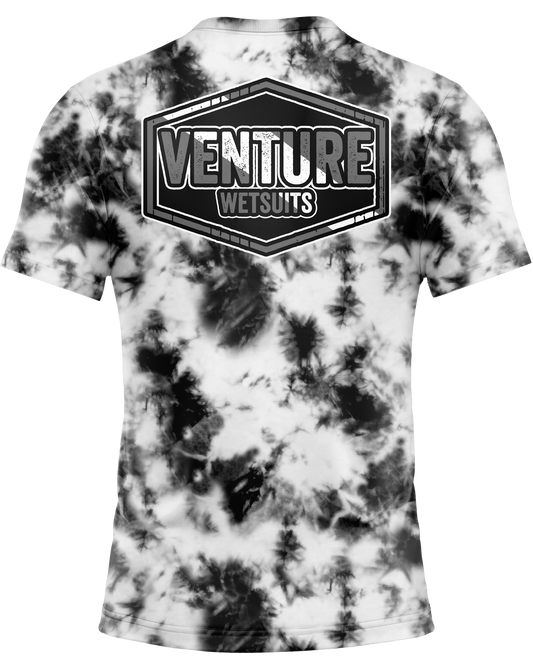 VW Tie-Dye White Dri Fit T-Shirt (Adult/Keiki)