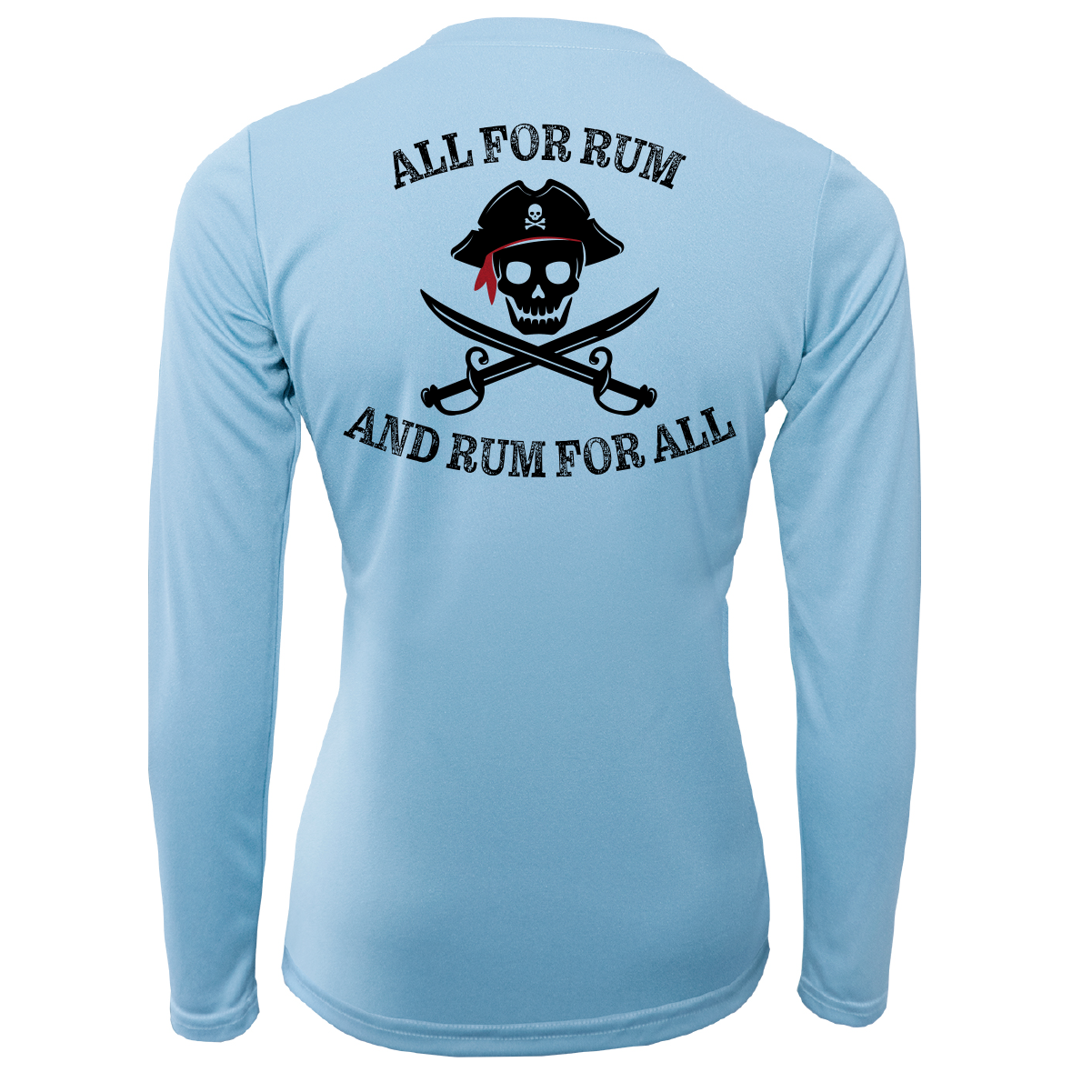 Tampa Bay "All for Rum and Rum For All" Women's Long Sleeve UPF 50+ Dry-Fit Shirt