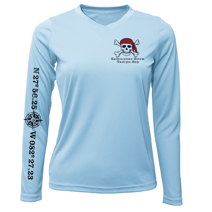 Tampa Bay Blackbeard Women's Long Sleeve UPF 50+ Dry-Fit Shirt