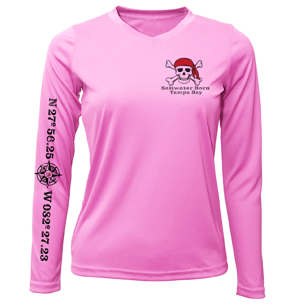 Tampa Bay Blackbeard Women's Long Sleeve UPF 50+ Dry-Fit Shirt