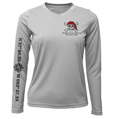 Tampa Bay Blackbeard Women's Long Sleeve UPF 50+ Dry-Fit Shirt