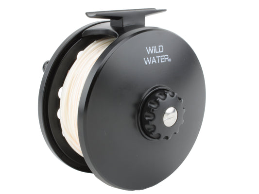 Wild Water Die Cast 114mm Fly Reel for Spey, Switch or Saltwater, 400 grain line | SendIt Sailing