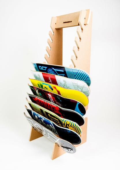 The Deckhand Skateboard Floor Display Rack