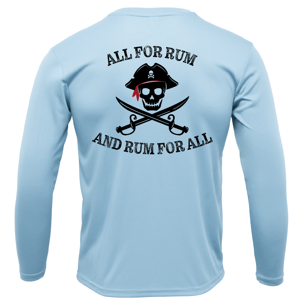 Florida Freshwater Born "All For Rum and Rum For All" Boy's Long Sleeve UPF 50+ Dry-Fit Shirt