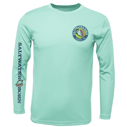 Tampa, FL Redfish Long Sleeve UPF 50+ Dry-Fit Shirt
