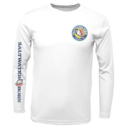 Tampa, FL Redfish Long Sleeve UPF 50+ Dry-Fit Shirt