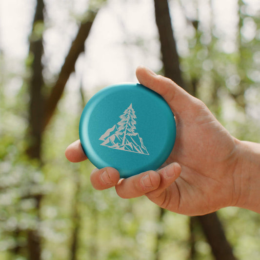 Aluminum Teal Mountain  Dirty Birdie Mini Marker