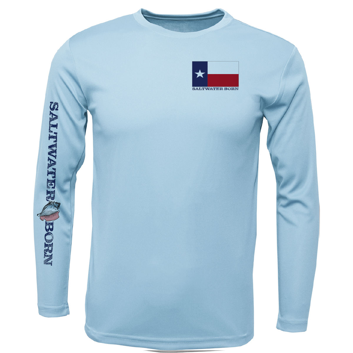 Texas Redfish Long Sleeve UPF 50+ Dry-Fit Shirt