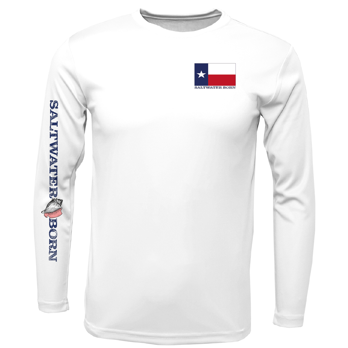 Texas Redfish Long Sleeve UPF 50+ Dry-Fit Shirt