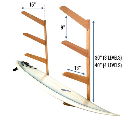 OUTLET | TidyTimber Surfboard Storage Wood Rack