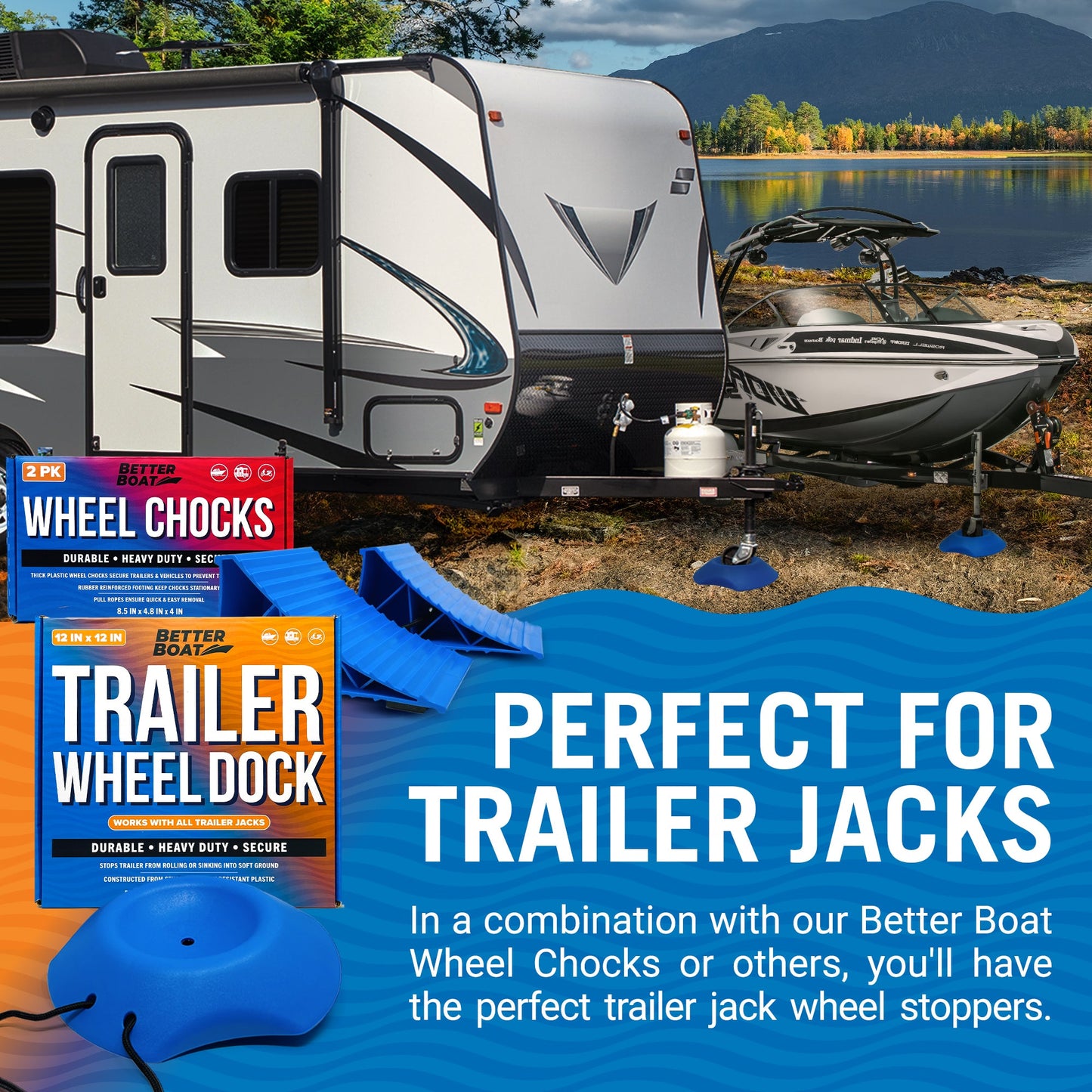 Trailer Wheel Dock