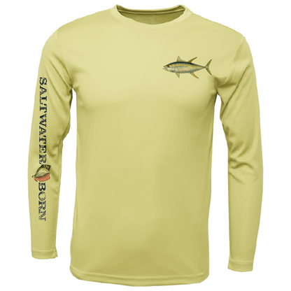 SK Tuna on Chest Long Sleeve UPF 50+ Dry-Fit Shirt