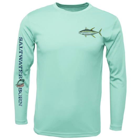 Clean Tuna Long Sleeve UPF 50+ Dry-Fit Shirt