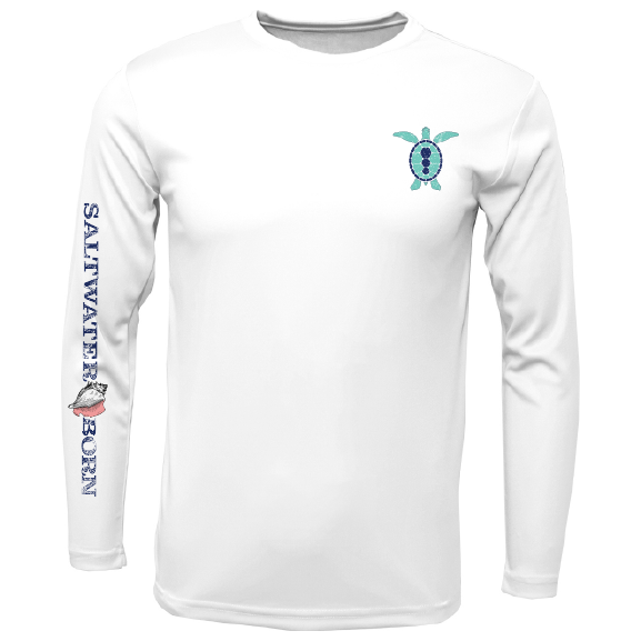 Turtle on Chest Long Sleeve UPF 50+ Dry-Fit Shirt