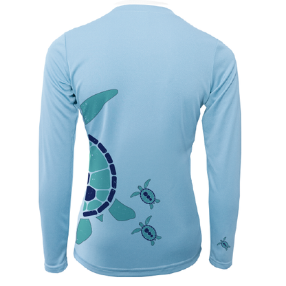 Turtle Wrap Women's Long Sleeve UPF 50+ Dry-Fit Shirt