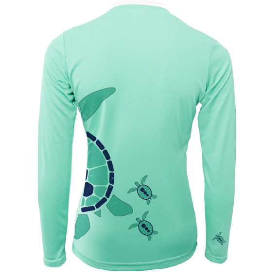 Turtle Wrap Women's Long Sleeve UPF 50+ Dry-Fit Shirt