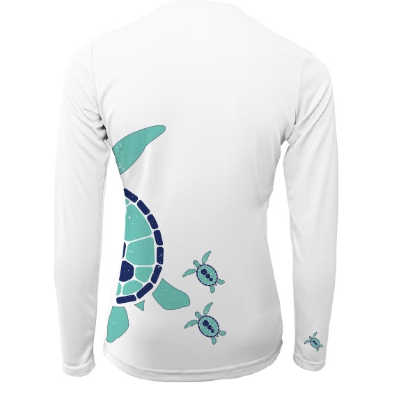 Turtle Wrap Women's Long Sleeve UPF 50+ Dry-Fit Shirt